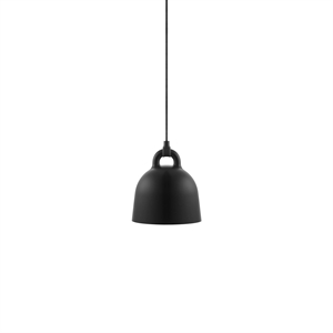 Normann Copenhagen Bell Lámpara Colgante Negro Extra Chica