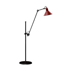 Lampe Gras N215 Lámpara de Pie Rojo mate/Negro Mate