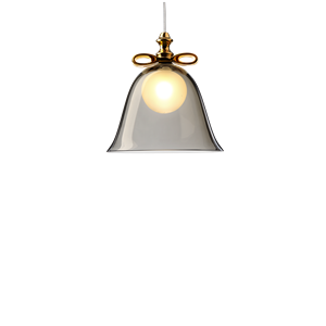 Moooi Lámpara Colgante Campana Pequeña Oro/Humo