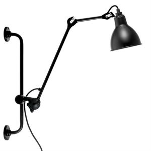 Lampe Gras N210 Lámpara de Pared Negro Mate