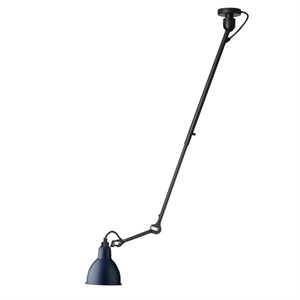 Lampe Gras N302 Lámpara de Techo Negro mate/Azul Mate