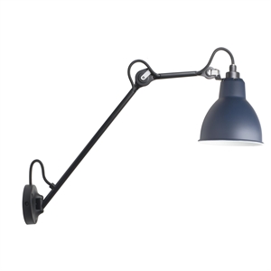 Lampe Gras N122 Lámpara de Pared Negro/ Azul – DCWéditions