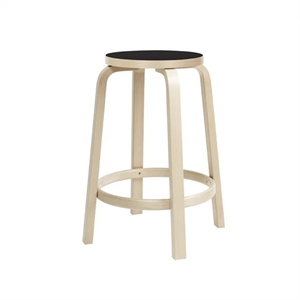 Artek 64 Taburete de Bar Alt.65 Roble/ Negro