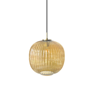 Lámpara Colgante Edgeform Vibra Ø35 Ámbar