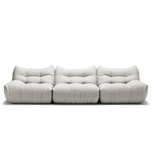 Sofá Decotique MONO de 3 Plazas Blanco Vapor