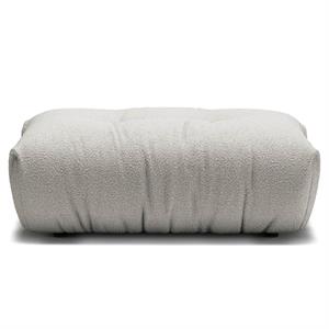 Puf Decotique MONO para sofá blanco vapor