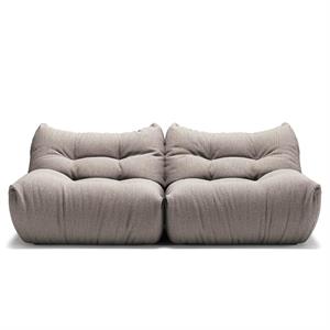 Sofá de 2 Plazas Decotique MONO Color Beige Beige