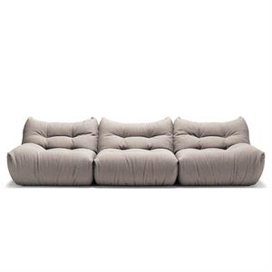 Sofá de 3 Plazas Decotique MONO Color Beige Beige