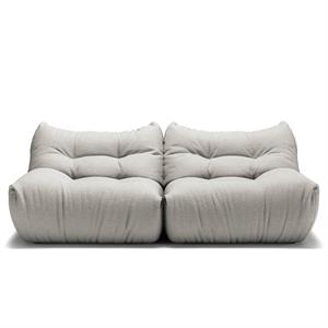 Sofá Decotique MONO para 2 personas blanco vapor