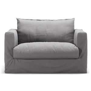 Sillón Decotique Le Grand Air Nou Love Seat Gris Claro