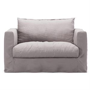 Sillón Love Seat Decotique Le Grand Air Nou Gris Brumoso