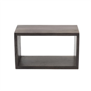 Mater Box System Sirka Gris Extra Pequeño Madera Mango