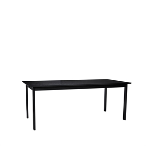 Mesa de Comedor Hübsch Dapper Cuadrada Negro