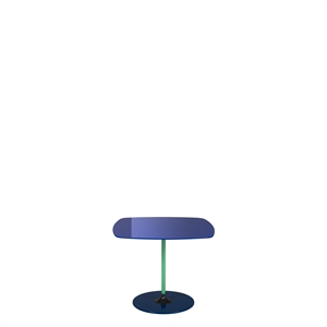 Mesa de centro Kartell THIERRY 50x50 Azul