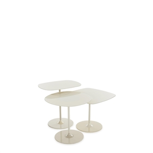 Kartell Thierry Trio Mesa Auxiliar Blanco