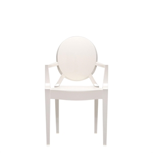 Kartell Louis Ghost Silla de Comedor Blanco Brillante