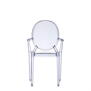 Silla de Comedor Kartell Louis Ghost Azul