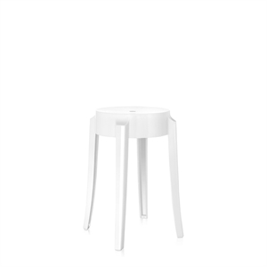 Kartell Taburete Charles Ghost Alt.45 Blanco Brillante