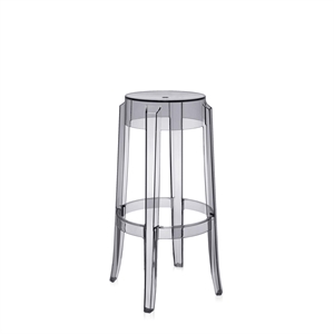 Kartell Charles Ghost Taburete de Bar Alt. 75 Gris