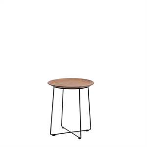 Mesa de Centro Kartell AI Wood en Madera Oscura/ Negro