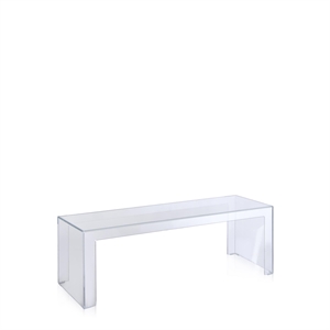 Mesa Auxiliar Invisible Kartell Alt. 40 Cristal