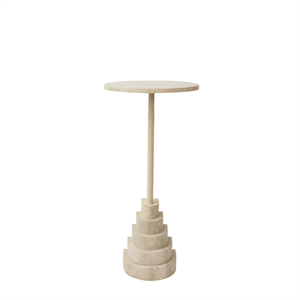 Mesa Auxiliar AYTM SOLUM H67 Arena Arena/Travertino