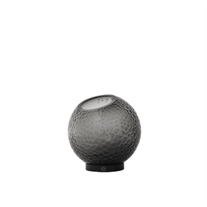 Jarrón AYTM GLOBE BUBBLES Ø17 Negro