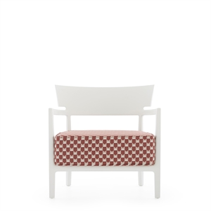Sillón de Exterior Kartell CARA MAT Liberty Obi Check Blanco/ Óxido