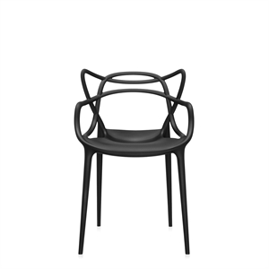 Silla de comedor Kartell Masters Negro