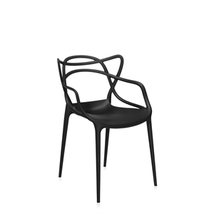Silla de Jardín Kartell MASTERS de 4 Piezas en Negro