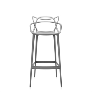 Kartell Masters Taburete de Bar Alt. 75 Gris