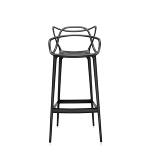 Taburete de Bar Kartell Masters H75 Negro