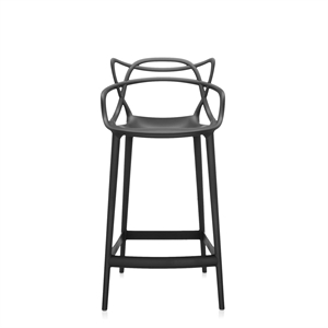 Kartell Masters Taburete Alto 65 Negro