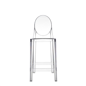 Kartell Taburete de Bar One More Alt.65 Cristal