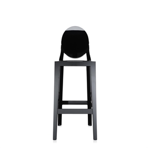 Taburete de Bar Kartell One More H75 Negro Brillante