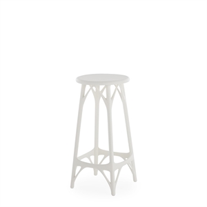 Kartell AI Taburete Ligero Alt.65 Blanco