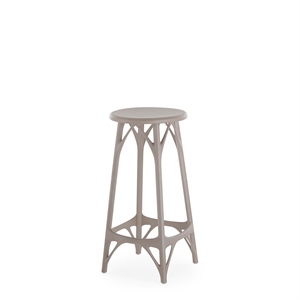 Kartell AI Taburete Ligero Alt.65 Gris