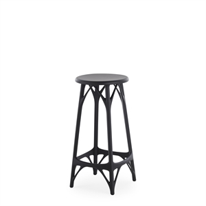 Kartell AI Taburete Ligero Alt.65 Negro