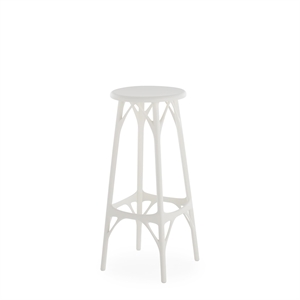 Kartell AI Taburete Ligero Alt.75 Blanco