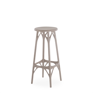 Kartell AI Taburete Ligero Alt. 75 Gris