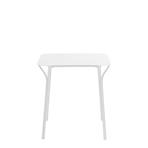 Kartell Hiray Mesa de Exterior Cuadrada Al.72 Blanco