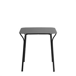 Kartell Hiray Mesa de Exterior Cuadrada Alt. 72 Negro