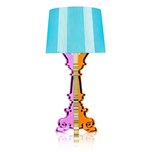 Kartell Bourgie Lámpara de Mesa Azul Claro Multicolor