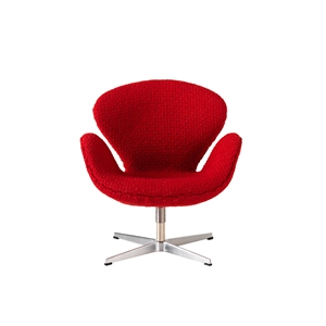 Sillón Cisne en Miniatura Fritz Hansen Rojo