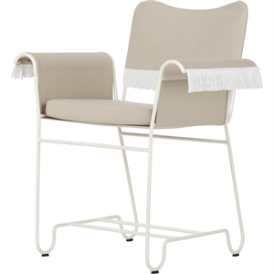 Silla De Comedor Gubi Tropique Con Flecos Blanco/Leslie 12