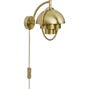 Lámpara de Pared Gubi Multi-Lite de Latón