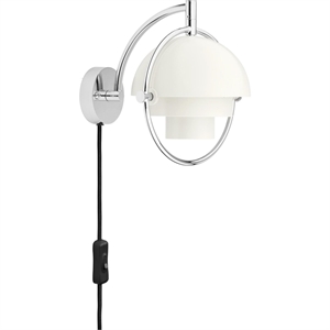 Lámpara de Pared Gubi Multi-Lite Blanco Mate