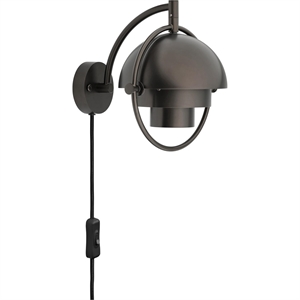 Lámpara de Pared Gubi Multi-Lite de Latón Negro