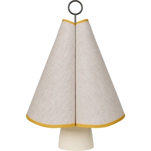 Gubi Hornbæk Lámpara Portátil Amapola Amarillo