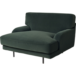 Sillón Gubi Flaneur Negro/ Asator 0984